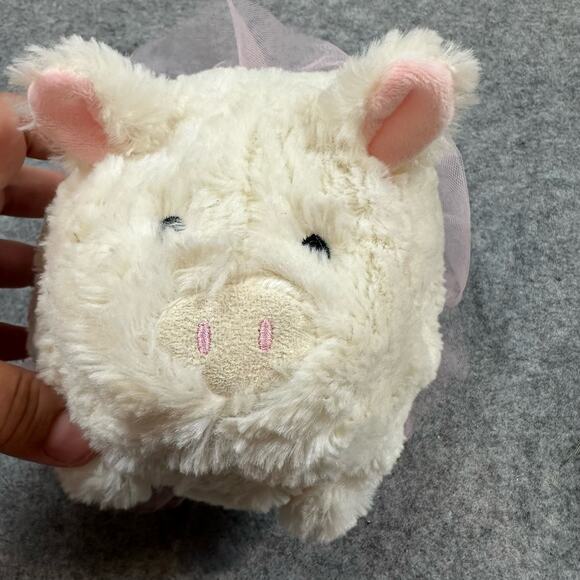 Piggy Bank Soft Coin Money Plush Pig Pink Tutu Animal Adventures Claire's - Picture 3 of 11